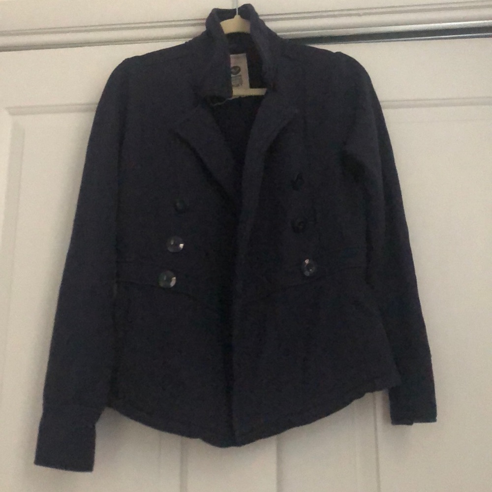 Navy 6 button Peacoat